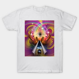 The Namaste Spirit   Feel The Deep Vibes from this design. T-Shirt
